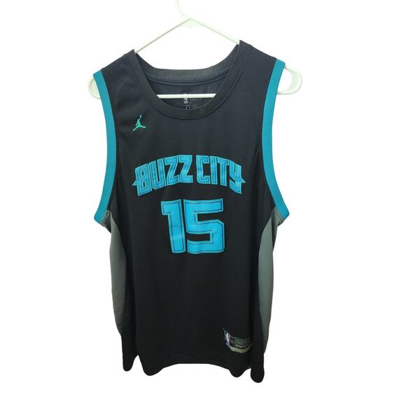 Nike Other - Charlotte Hornets Kemba Walker Jordan Jersey Dri Fit Buzz City Mens XL